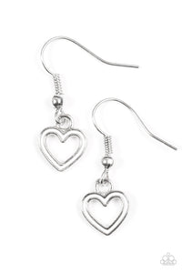 Starlet Shimmer Hanging Hearts Earrings