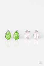 Load image into Gallery viewer, Starlet Shimmer Teardrop Rhinestone Earrings
