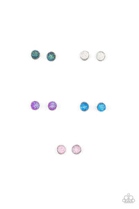 Starlet Shimmer Iridescent "Snow Cone" Studs