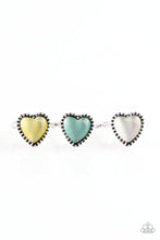 Load image into Gallery viewer, Starlet Shimmer Charming Heart Moonstone Ring
