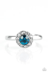 Starlet Shimmer Round Rhinestone Ring