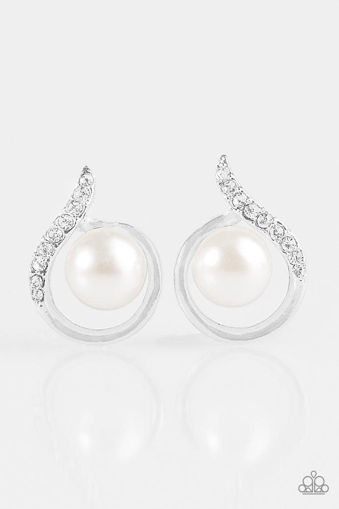 Ballroom Beauty - White Post